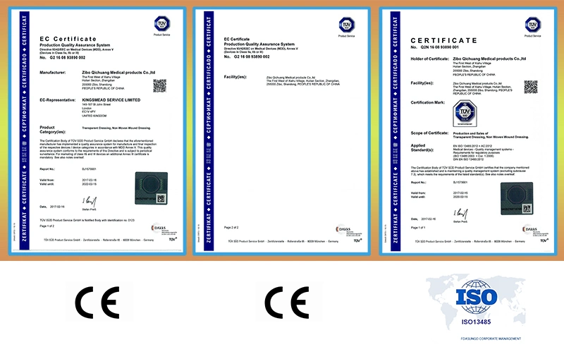 Hospital Sterile Transparent Disposable Single-Use Surgical Film Dressing Manufacturer