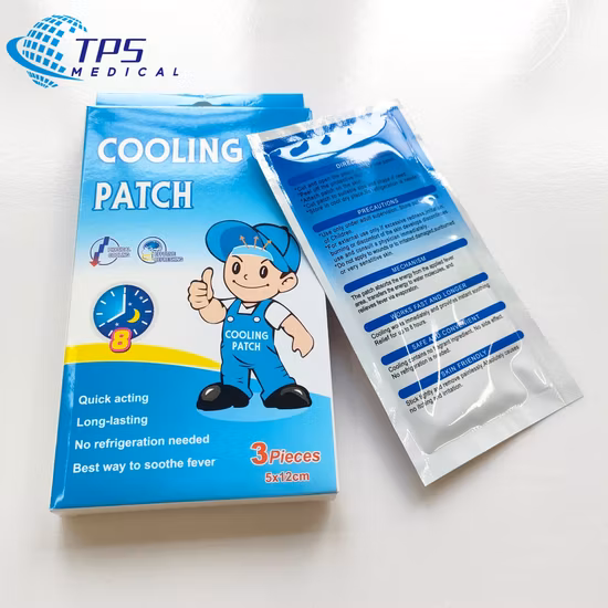Tiras refrescantes para la frente, parches de gel refrescantes para aliviar el dolor de cabeza