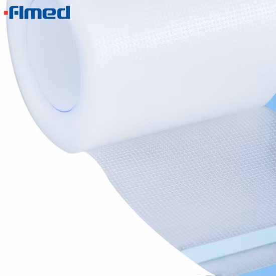 Venta al por mayor de China Película brillante hipoalergénica PE Cinta médica Cinta transparente Cinta médica